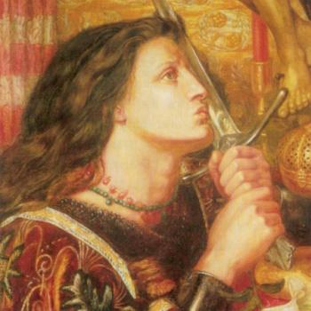 Dante Gabriel Rossetti : Joan of Arc II
